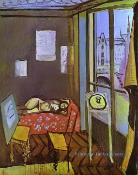 Studio Quay de SaintMichel 1916 fauvisme abstrait Henri Matisse Peinture à l'huile